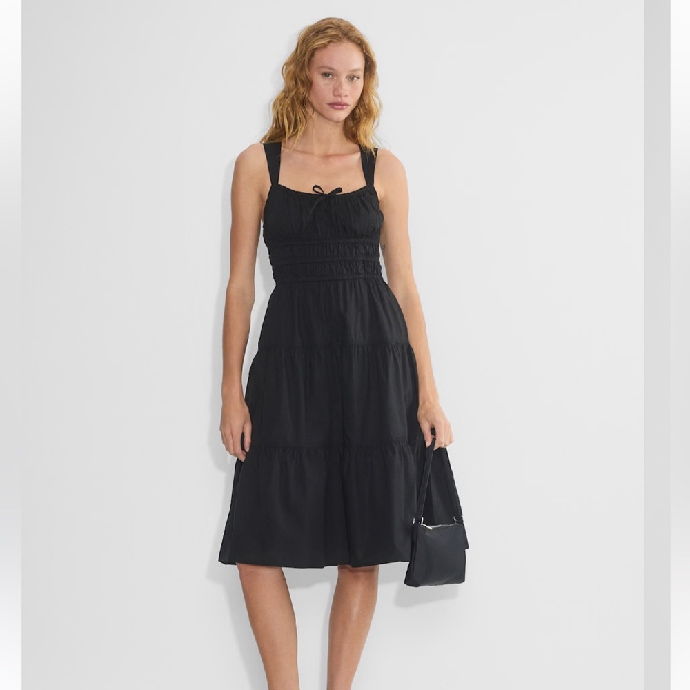 Martine Poplin Midi Dress